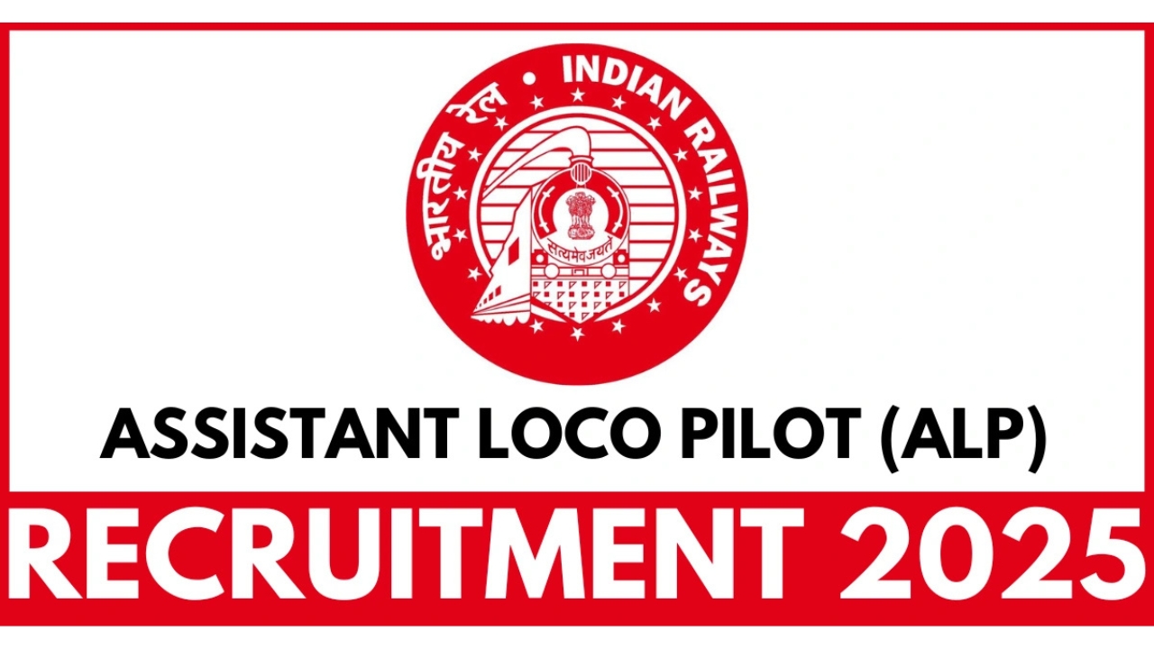 Railway Assistant Loco Pilot (ALP) Recruitment 2025 – Apply Online for 9970 Vacancies Now!