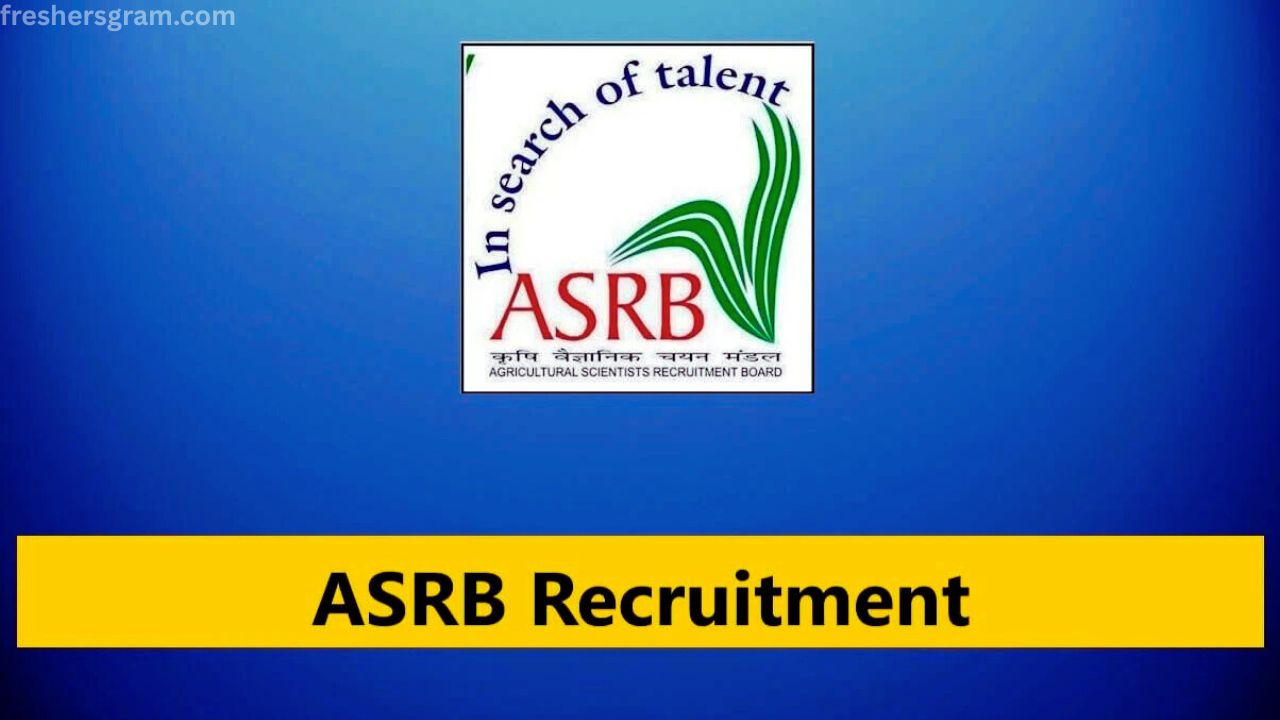 ASRB NET, ARS, SMS & STO Recruitment 2025